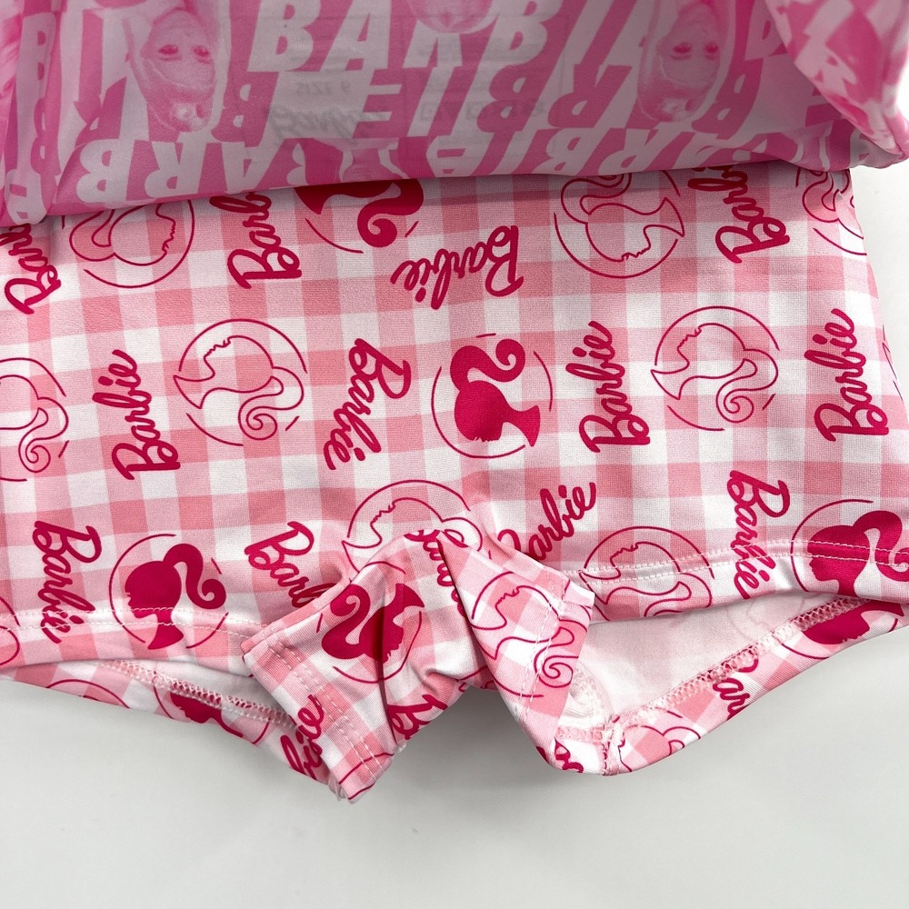 Barbie 4pk girlshorts handcraft athletic underwear pink boy shorts undies 6 - Picture 5 of 8